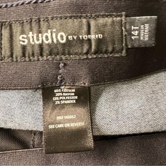 Torrid Wide Leg Super Soft High-Rise Trouser Jean Size 14 - Picture 12 of 14